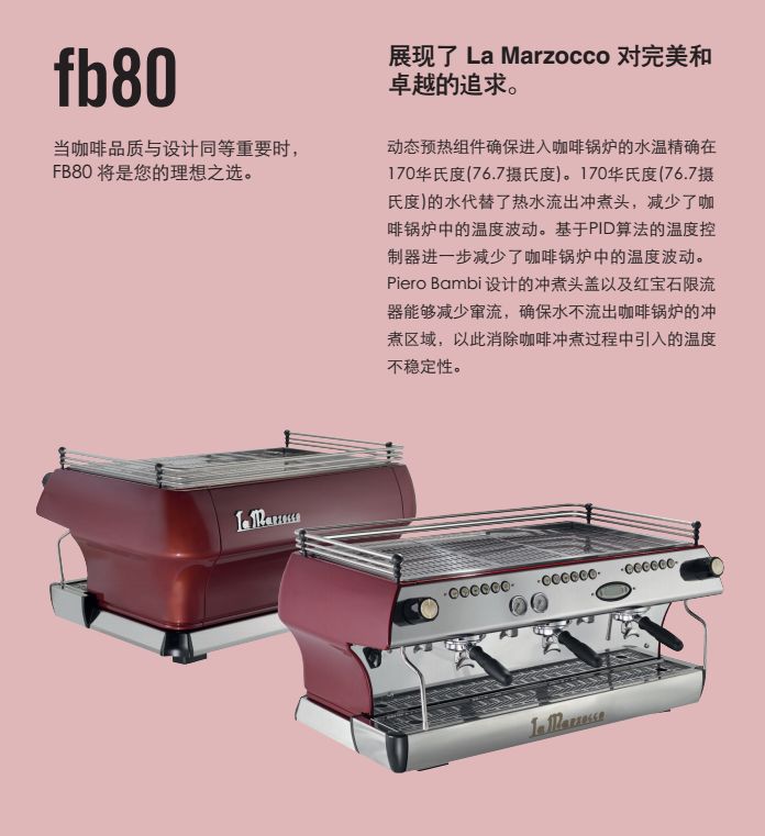 辣媽la marzocco fb80三頭電控半自動咖啡機(jī)